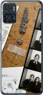 Силиконовый чехол 'Aesthetic Scrapbook Collage' для Motorola Moto E22 изображение 5