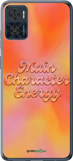 Силіконовий чохол 'Aura Gradient Main Character Energy Aesthetic Y2K' для Motorola Moto E22 зображення 5