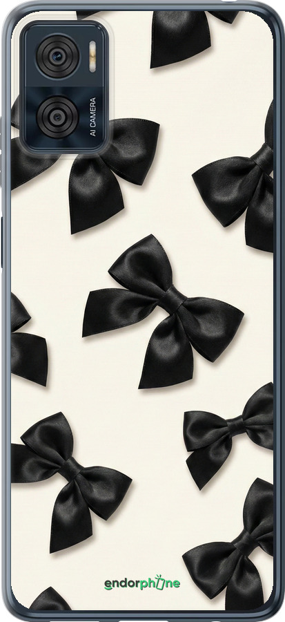 Силіконовий чехол Dark Coquette для Motorola Moto E22 - 6765u-2974 изображение 