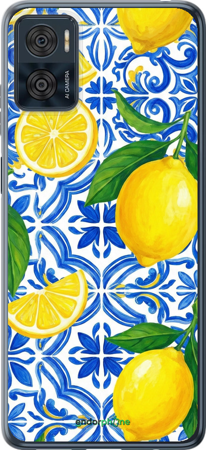 Силіконовий чехол Grocery Girl Italian Summer для Motorola Moto E22 - 6766u-2974 изображение 