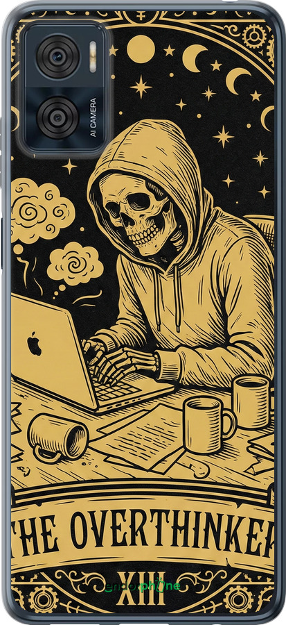 Силиконовый чехол The Overthinker для Motorola Moto E22 - 6774u-2974 изображение 