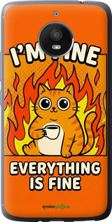 Силиконовый чехол 'Funny Cat' для Motorola Moto E4 Plus изображение 5