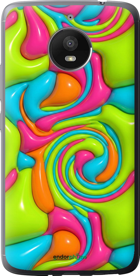 Силиконовый чехол Y2K Jelly Dream для Motorola Moto E4 Plus - 6780u-1000 изображение 