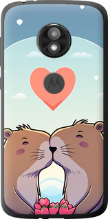 Силіконовий чехол Капібара кохання для Motorola Moto E5 Play - 6027u-1429 изображение 