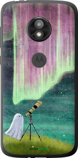 Силіконовий чехол Привид та зірки для Motorola Moto E5 Play - 6443u-1429 изображение 