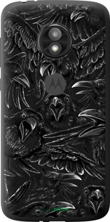 Силіконовий чехол Вороня лють для Motorola Moto E5 Play - 6474u-1429 изображение 