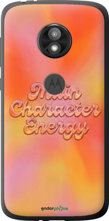 Силиконовый чехол 'Aura Gradient Main Character Energy Aesthetic Y2K' для Motorola Moto E5 Play изображение 5