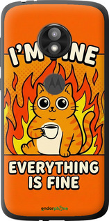 Силиконовый чехол 'Funny Cat' для Motorola Moto E5 Play изображение 3