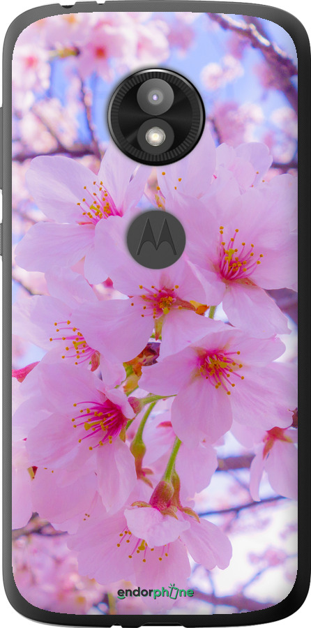 Силиконовый чехол Сакура для Motorola Moto E5 Play - 6029u-1429 изображение 