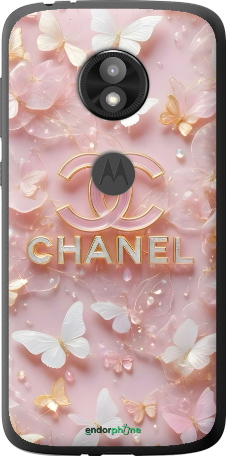 Силіконовий чехол Шанель для Motorola Moto E5 Play - 6366u-1429 изображение 