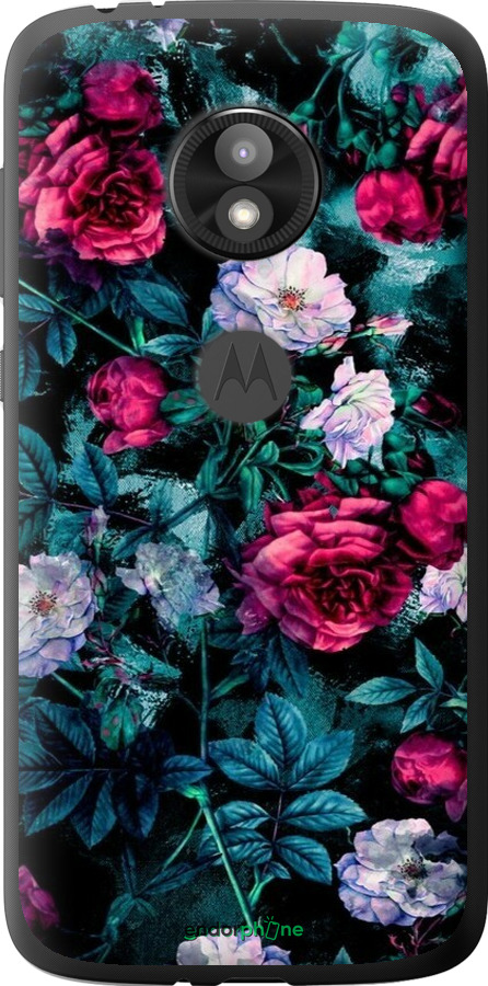 Силіконовий чехол Сад та троянди для Motorola Moto E5 Play - 6483u-1429 изображение 