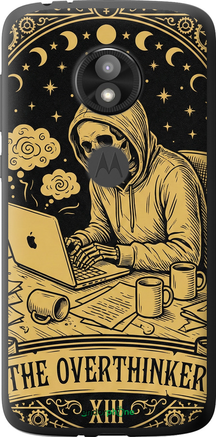 Силиконовый чехол The Overthinker для Motorola Moto E5 Play - 6774u-1429 изображение 
