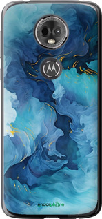 Силіконовий чехол Акварель для Motorola Moto E5 Plus - 6320u-1412 изображение 