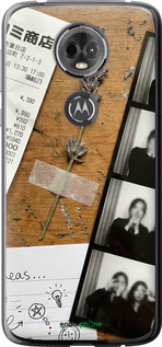 Силіконовий чехол Aesthetic Scrapbook Collage для Motorola Moto E5 Plus - 6773u-1412 изображение 