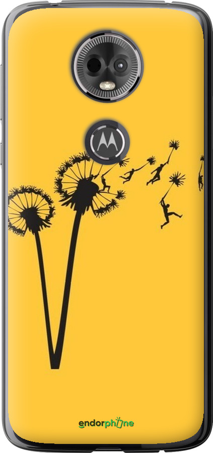 Силіконовий чехол Мінімалізм кульбаби для Motorola Moto E5 Plus - 6449u-1412 изображение 