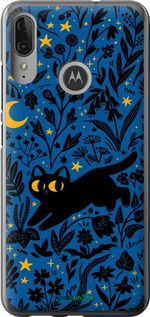 Силіконовий чехол Літня ніч для Motorola Moto E6 Plus - 6472u-1780 изображение 