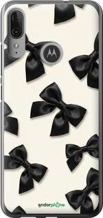 Силиконовый чехол Dark Coquette для Motorola Moto E6 Plus - 6765u-1780 изображение 