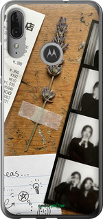 Силиконовый чехол 'Aesthetic Scrapbook Collage' для Motorola Moto E6 Plus изображение 4
