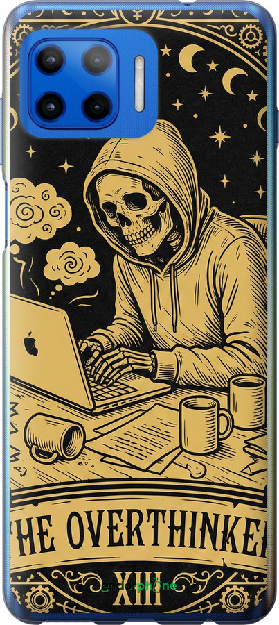 Силиконовый чехол The Overthinker для Motorola Moto G Plus - 6774u-2202 изображение 