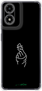 Силикон с усиленными углами чехол Love You для Motorola Moto G24 - 4298sp-3659 изображение 