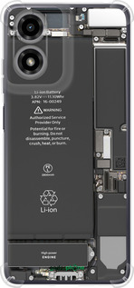 Силикон с усиленными углами чехол Детали смартфона для Motorola Moto G24 - 5487sp-3659 изображение 