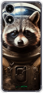 Силикон с усиленными углами чехол Raccoon austronaut для Motorola Moto G24 - 5581sp-3659 изображение 
