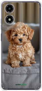 Силикон с усиленными углами чехол Mini-maltipoo для Motorola Moto G24 - 6158sp-3659 изображение 
