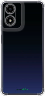 Силикон с усиленными углами чехол Градиент в тёмно - синем стиле для Motorola Moto G24 - 6542sp-3659 изображение 