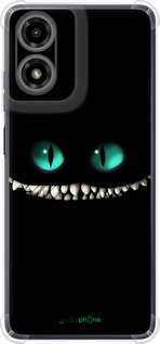 Силикон с усиленными углами чехол Чеширский кот для Motorola Moto G24 - 689sp-3659 изображение 