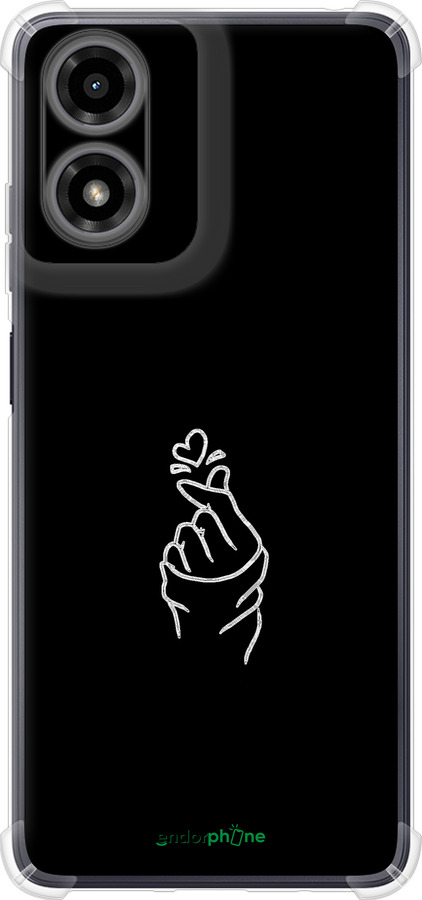 Силикон с усиленными углами чехол Love You для Motorola Moto G24 - 4298sp-3659 изображение 