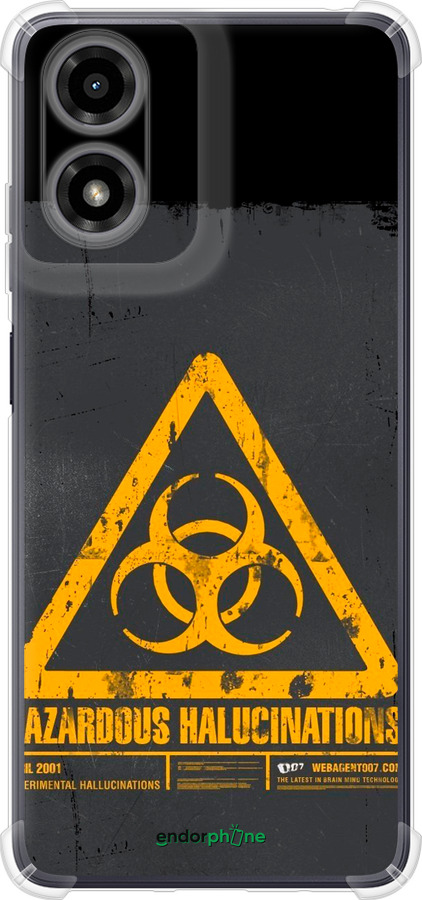 Силикон с усиленными углами чехол biohazard 28 для Motorola Moto E14 - 4846sp-3848 изображение 