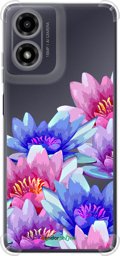 Силикон с усиленными углами чехол Лотос для Motorola Moto E14 - 4862sp-3848 изображение 