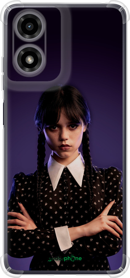 Силикон с усиленными углами чехол Wednesday v3 для Motorola Moto G24 - 5517sp-3659 изображение 