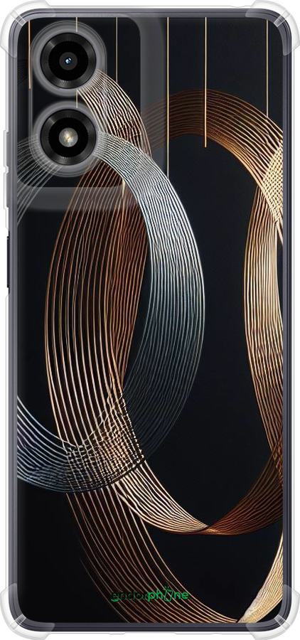 Силикон с усиленными углами чехол Симфония для Motorola Moto G24 - 5835sp-3659 изображение 