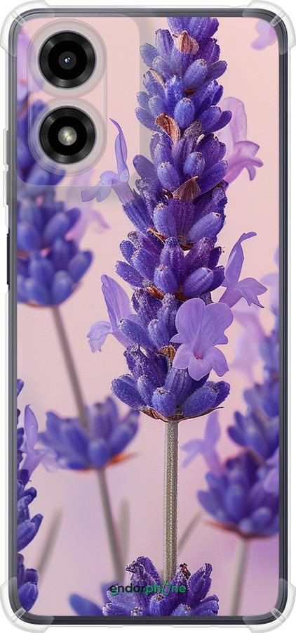 Силикон с усиленными углами чехол Лаванда для Motorola Moto G24 - 6037sp-3659 изображение 