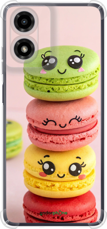 Силикон с усиленными углами чехол Печенье для Motorola Moto G24 - 6693sp-3659 изображение 