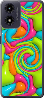 Силиконовый чехол Y2K Jelly Dream для Motorola Moto G04s - 6780u-3865 изображение 