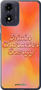 Силіконовий чехол Aura Gradient Main Character Energy Aesthetic Y2K для Motorola Moto G04s - 6783u-3865 изображение 