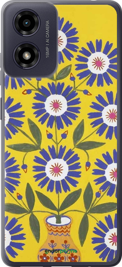 Силиконовый чехол Примаченко2 для Motorola Moto G04s - 5910u-3865 изображение 