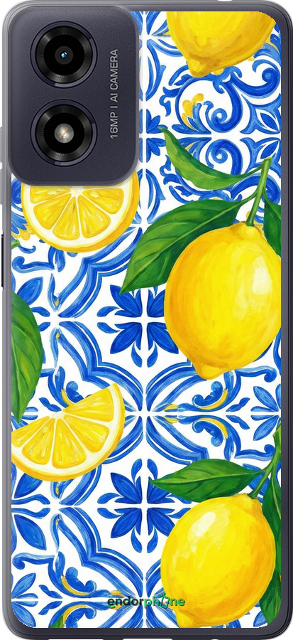 Силиконовый чехол Grocery Girl Italian Summer для Motorola Moto G04 - 6766u-3747 изображение 