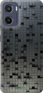 Силиконовый чехол Кубики для Motorola Moto G05 - 1061u-3949 изображение 