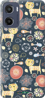 Силиконовый чехол Котята v4 для Motorola Moto E15 - 1224u-4147 изображение 