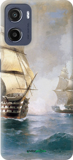 Силиконовый чехол Айвазовский. Корабли для Motorola Moto G05 - 160u-3949 изображение 