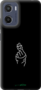 Силиконовый чехол Love You для Motorola Moto E15 - 4298u-4147 изображение 