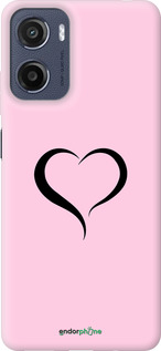 Силіконовий чехол Серце 1 для Motorola Moto E15 - 4730u-4147 изображение 