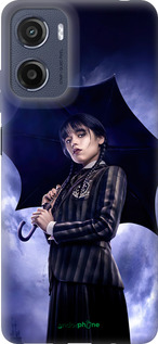 Силиконовый чехол Wednesday v2 для Motorola Moto E15 - 5516u-4147 изображение 