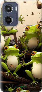 Силіконовий чехол Жабки для Motorola Moto G05 - 5656u-3949 изображение 