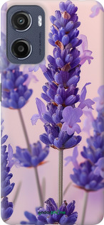 Силиконовый чехол Лаванда для Motorola Moto E15 - 6037u-4147 изображение 