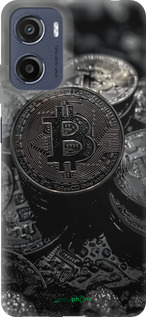 Силиконовый чехол Black Bitcoin для Motorola Moto E15 - 6090u-4147 изображение 