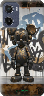 Силиконовый чехол Bronze kaws v2 для Motorola Moto E15 - 6098u-4147 изображение 